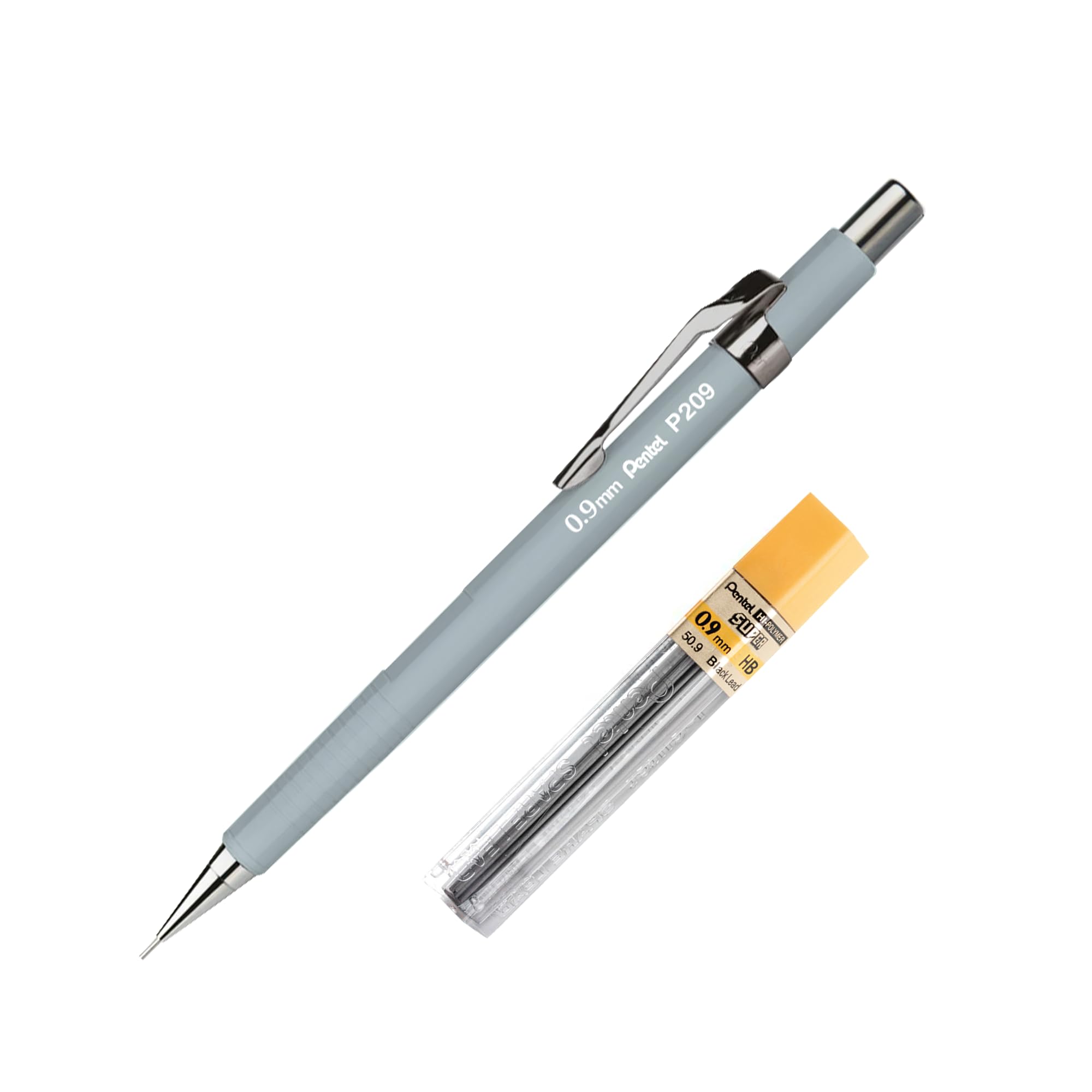 ponpoko　ライトグレー36サイズ Pentel Lapiseira P200 Cores Tradicionais Japonesas 0.9mm